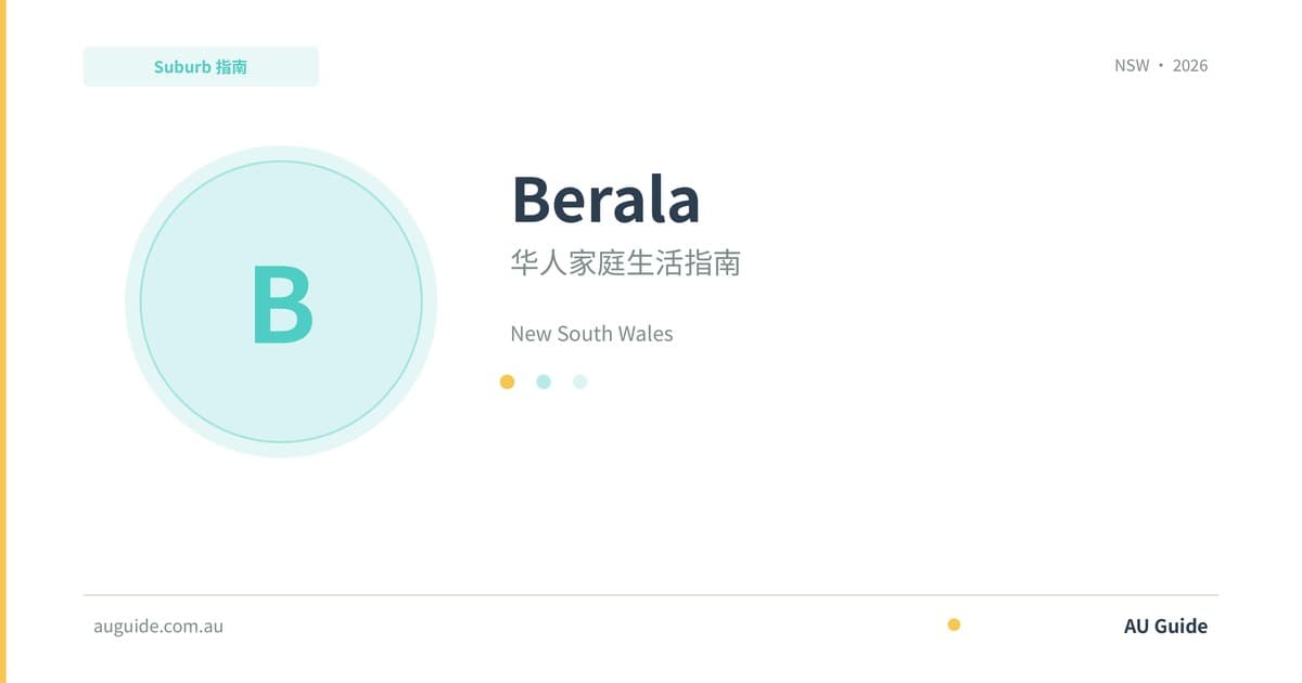 Berala Suburb Guide 2025