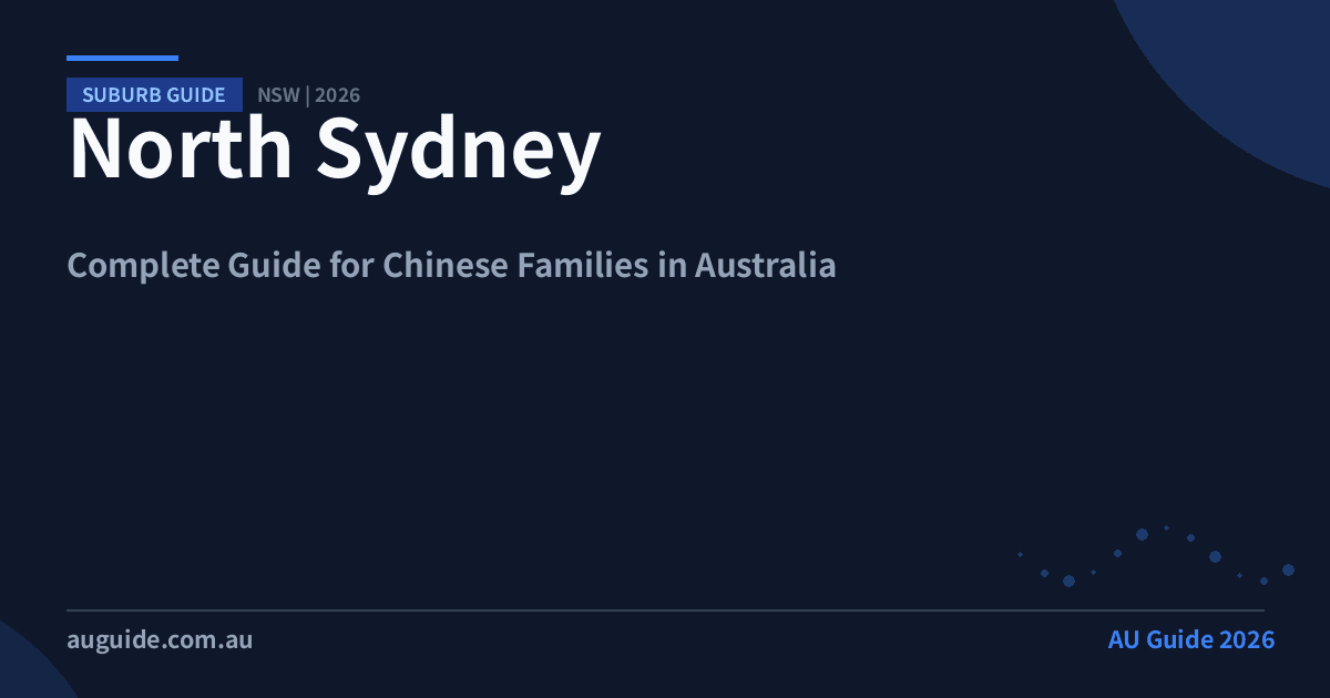 North Sydney 北悉尼 | 华人家庭生活指南 2025
