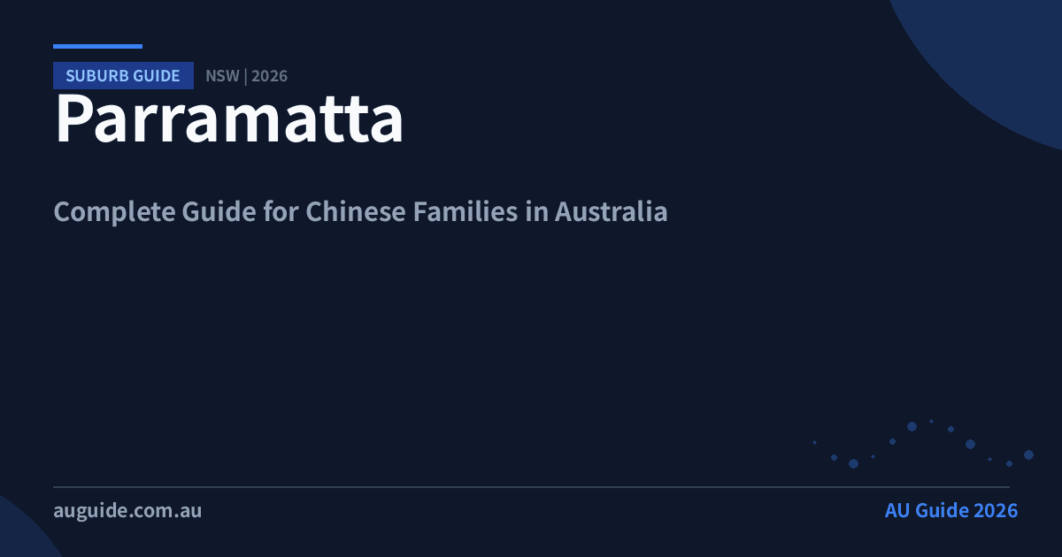 Parramatta 帕拉马塔 | 华人家庭生活指南 2025