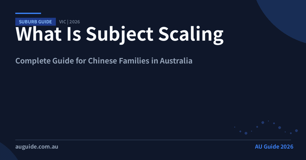 What Is Subject Scaling